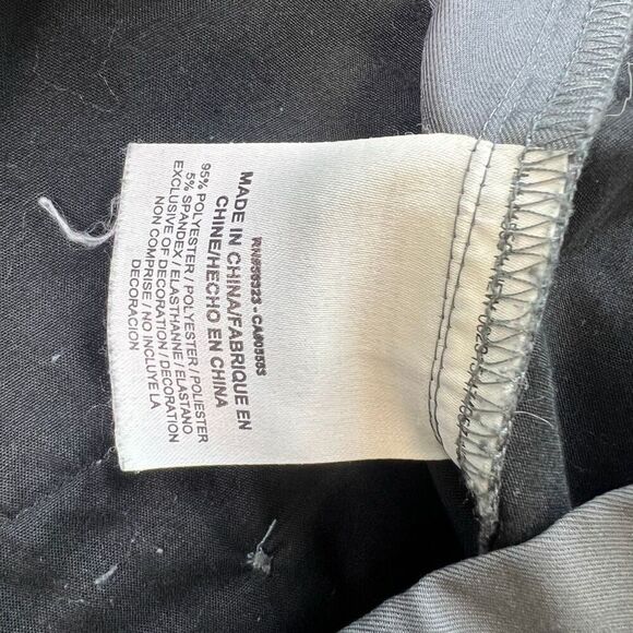 Nike Dri Fit Golf Pants Mens 36x34 Gray Grey Stretch Performance Chino Wicking - Picture 6 of 8